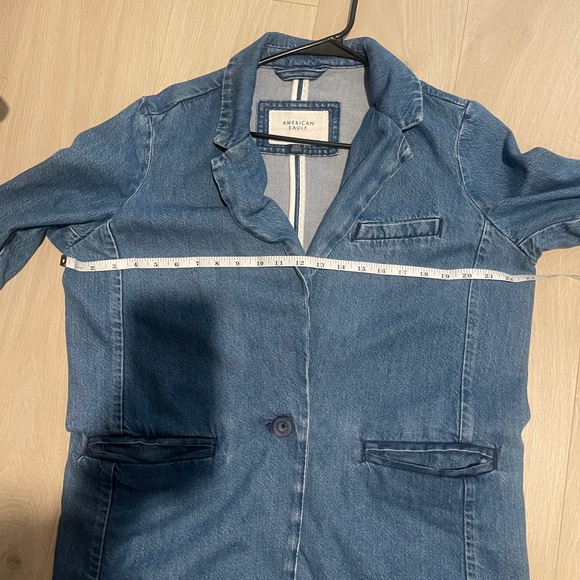 Oversized Denim Blazer - Picture 6 of 6